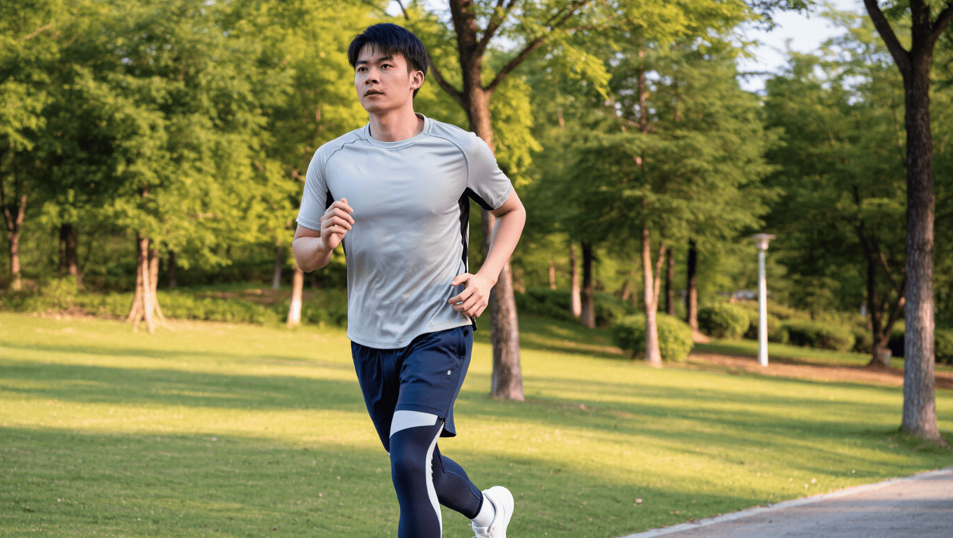 ストレス解消のための適度な運動