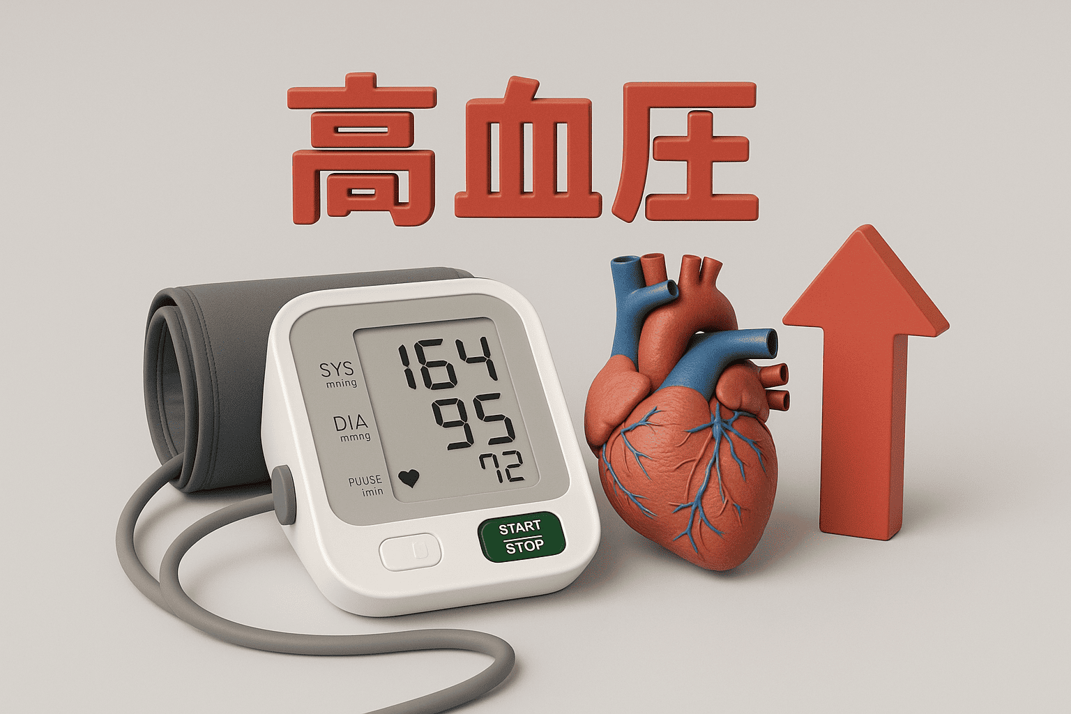 健康診断で高血圧の結果が出る