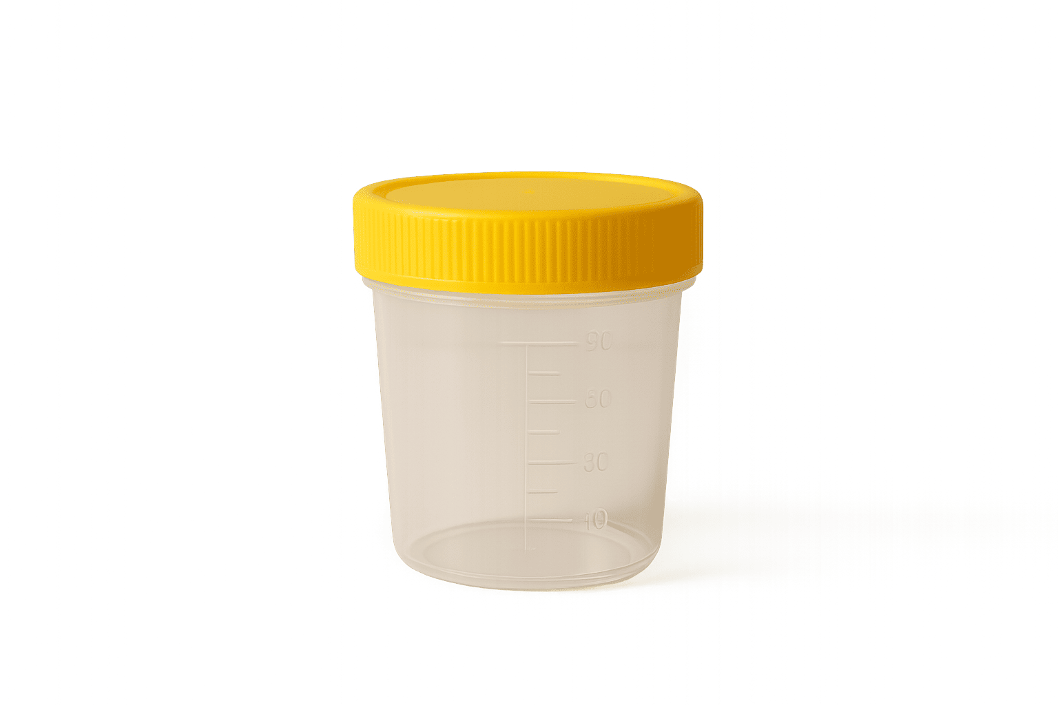 健康診断の尿検査のカップ