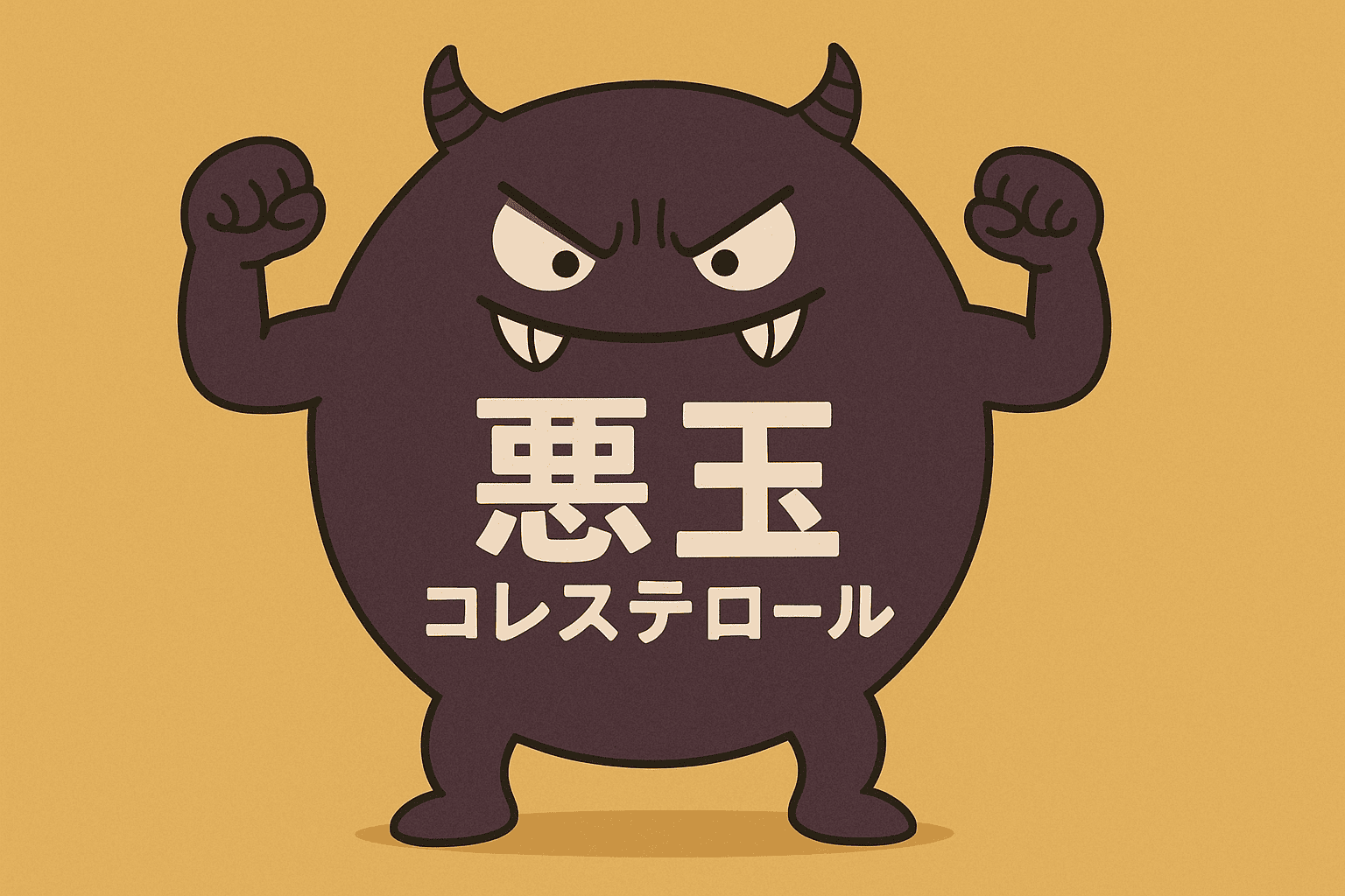 悪玉コレステロールのイメージ