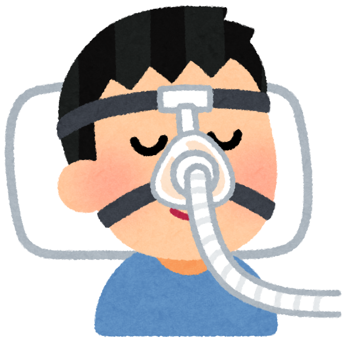 鼻マスクタイプのCPAP